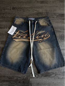 SIZE 32 Valley Rhinestones Jorts
