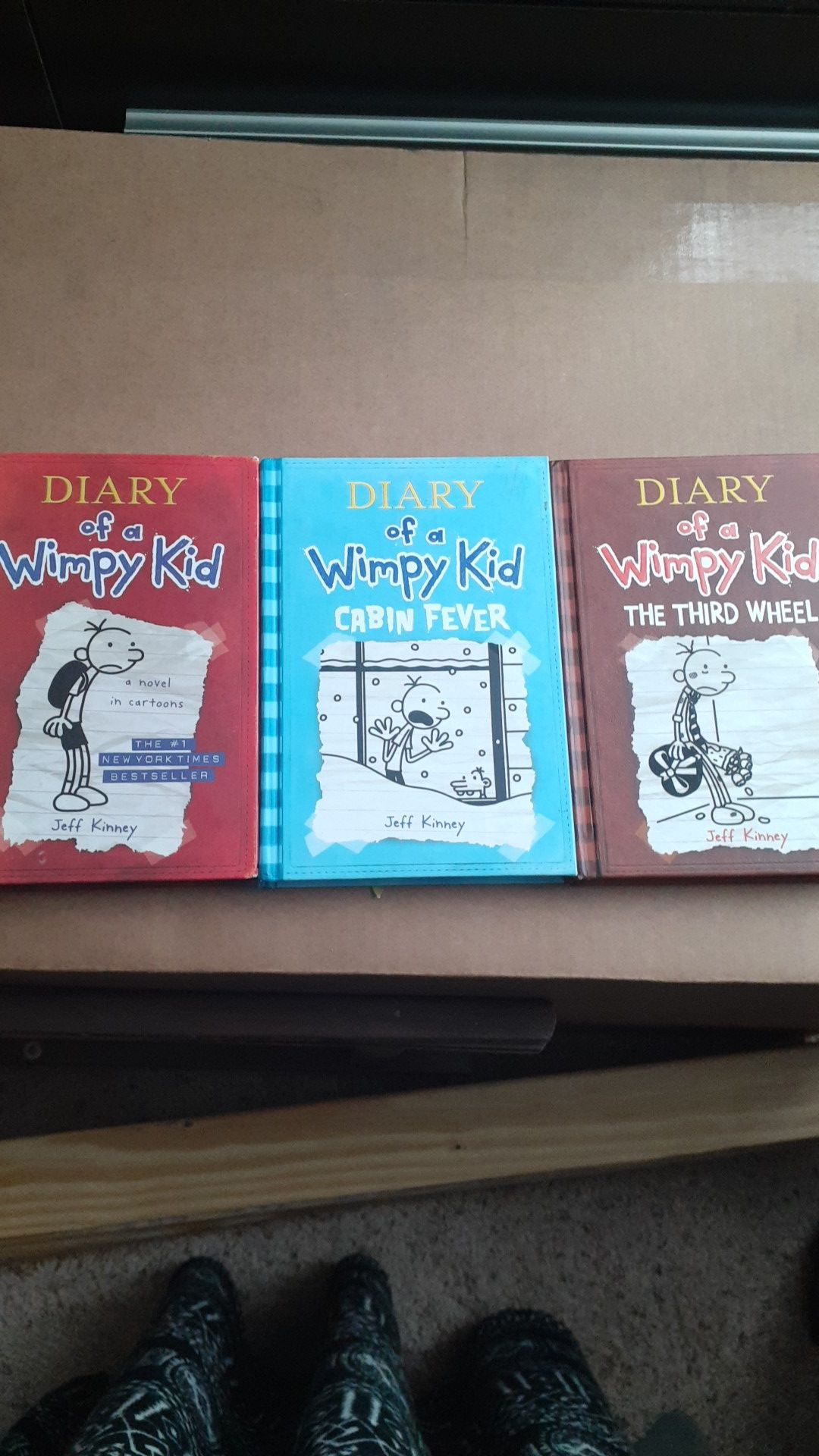 Diary of a wimpy kid books