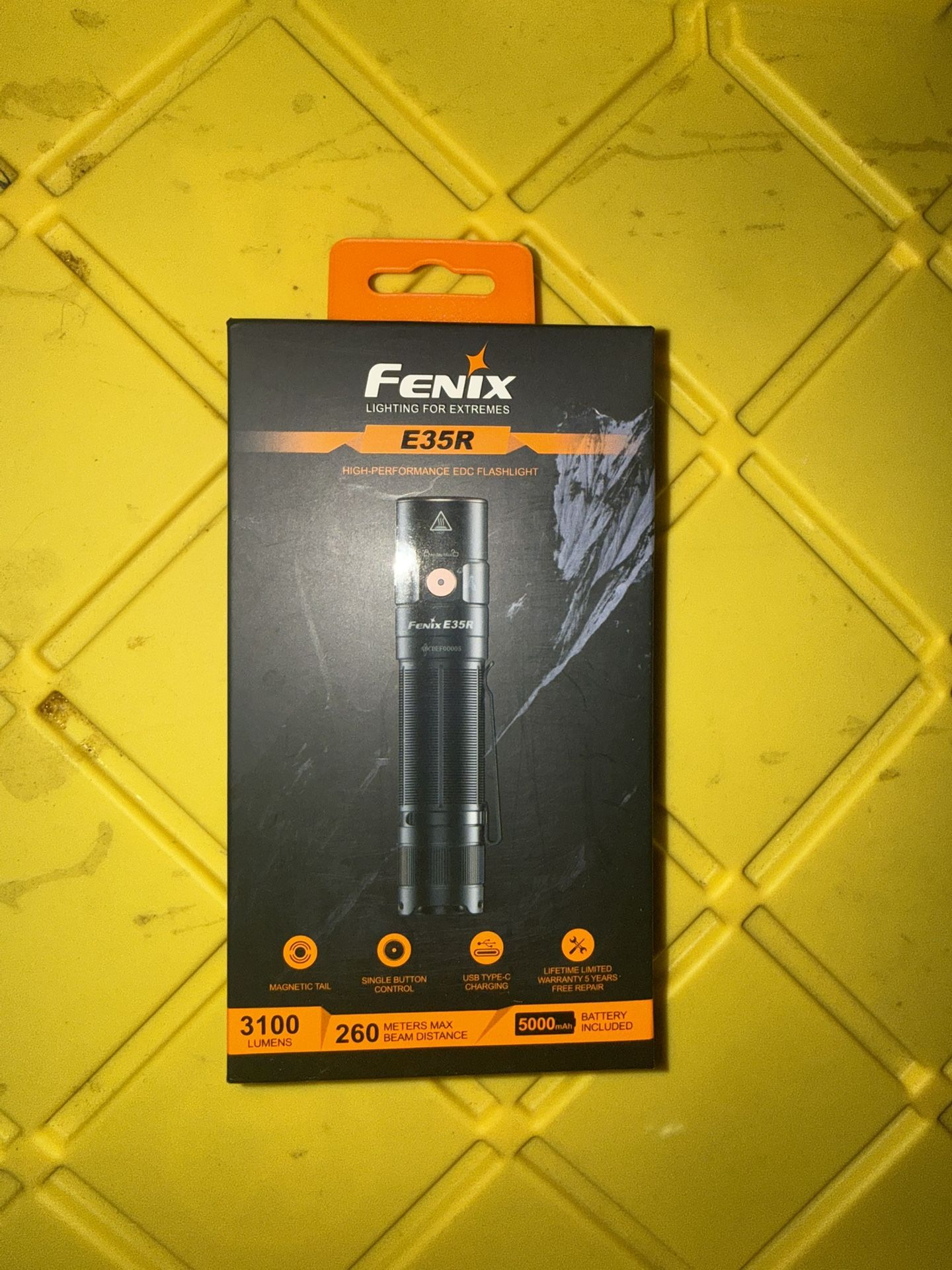 Fenix E35R EDC Flashlight, 3100 Lumens