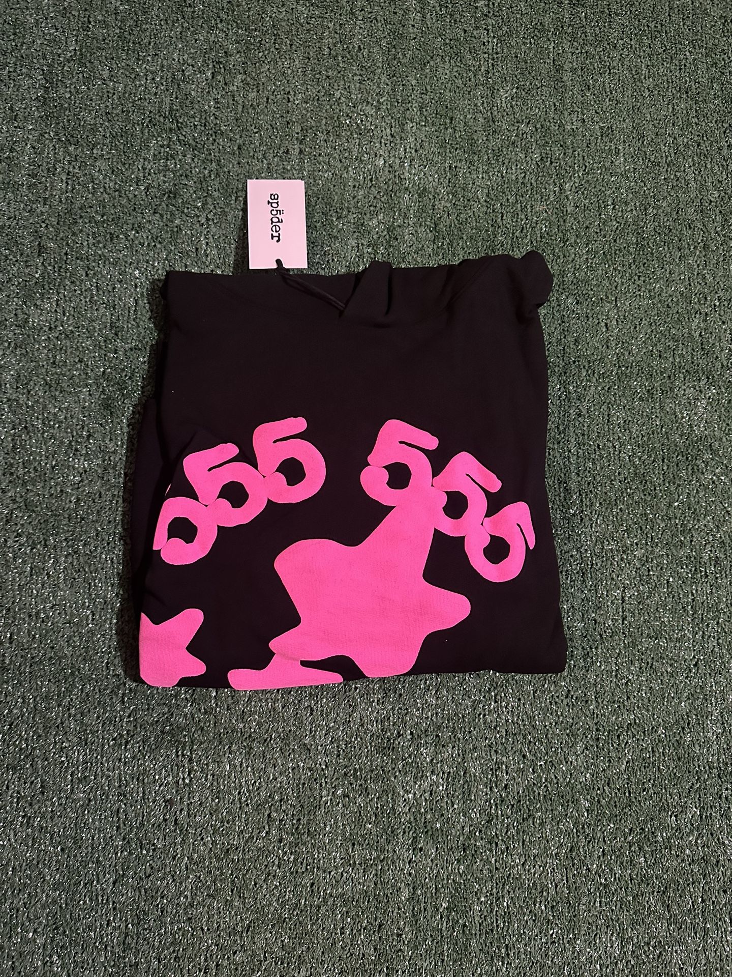 Black And Pink Spider Hoodie