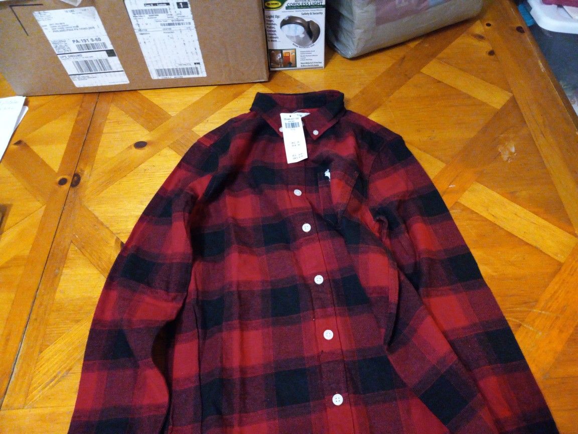 Abercrombie Kids Buffalo Plaid Shirt