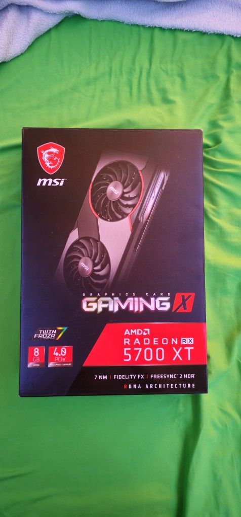 Msi 5700xt GPU 8gb