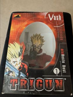 TRIGUN VASH Mini Resin Bust The Stampede by Palisades Pioneer