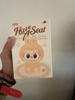 labubu have a seat authentic 100% unopened