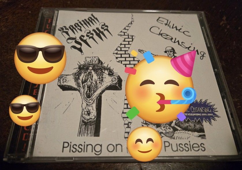 ExCx Vaginal Jesus POJP Split CD Punk Hardcore Grindcore Seth Putnam