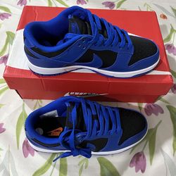 Nike Sneakers Black And Blue 