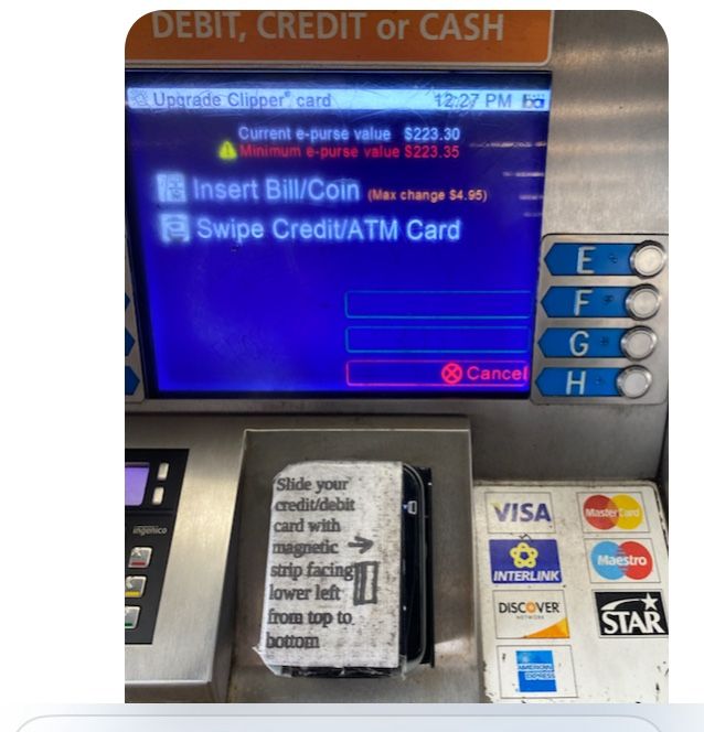 Clipper Transit Pass  Legit 