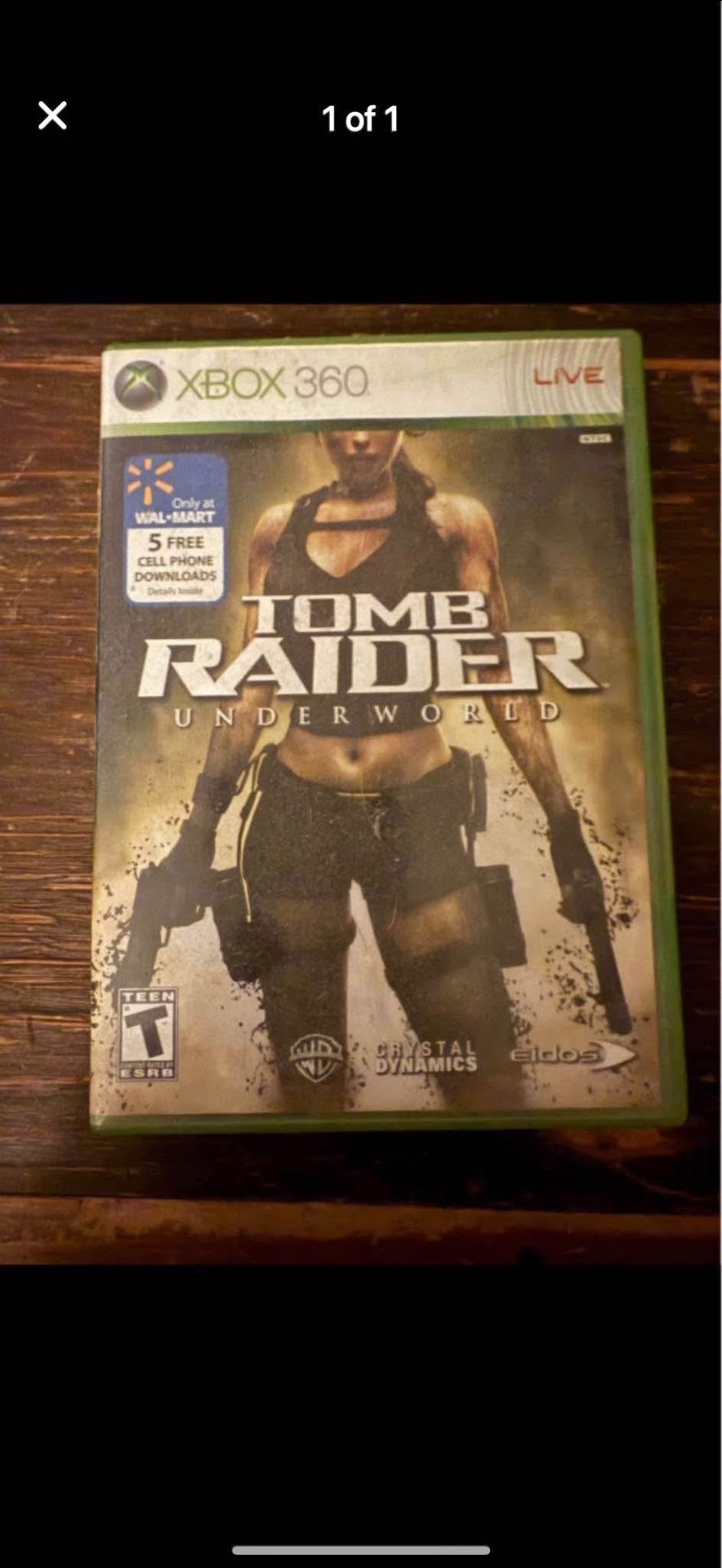 Xbox 360 Tomb Raider Underworld