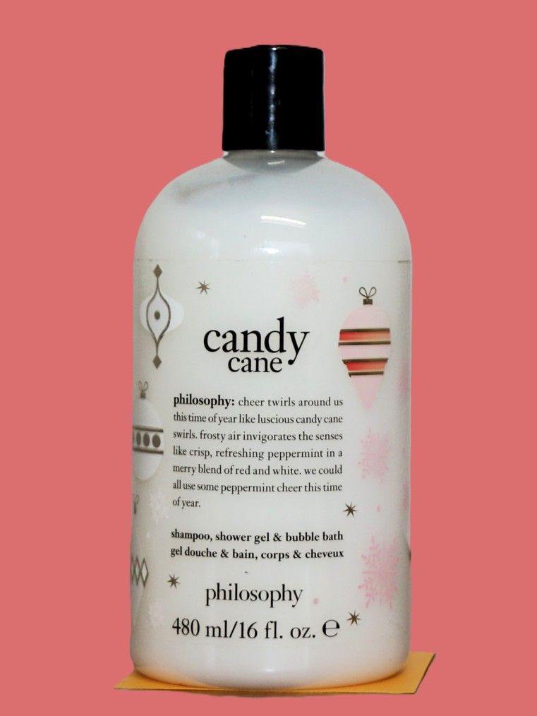 Philosophy Candy Cane (Christmas Iridescent) 16oz New, Unsed, Sealed