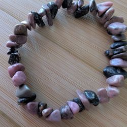 Rhodochrodite Chip Bracelet