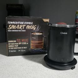 Smart Temperature Control Heated Coffee Mug – App Controlled (14oz)
