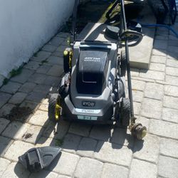 Ryobi Electric Mower And Edger 