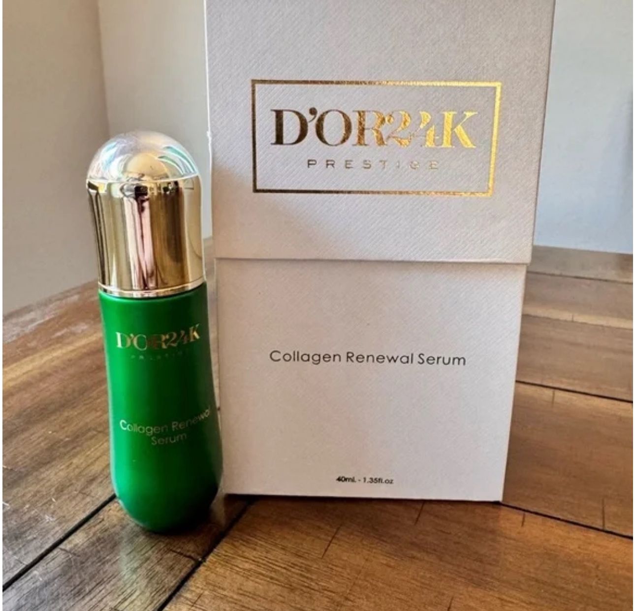 D'OR24K Collagen Renewal Serum Retail Price: $1500