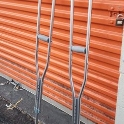Pair Of Crutches