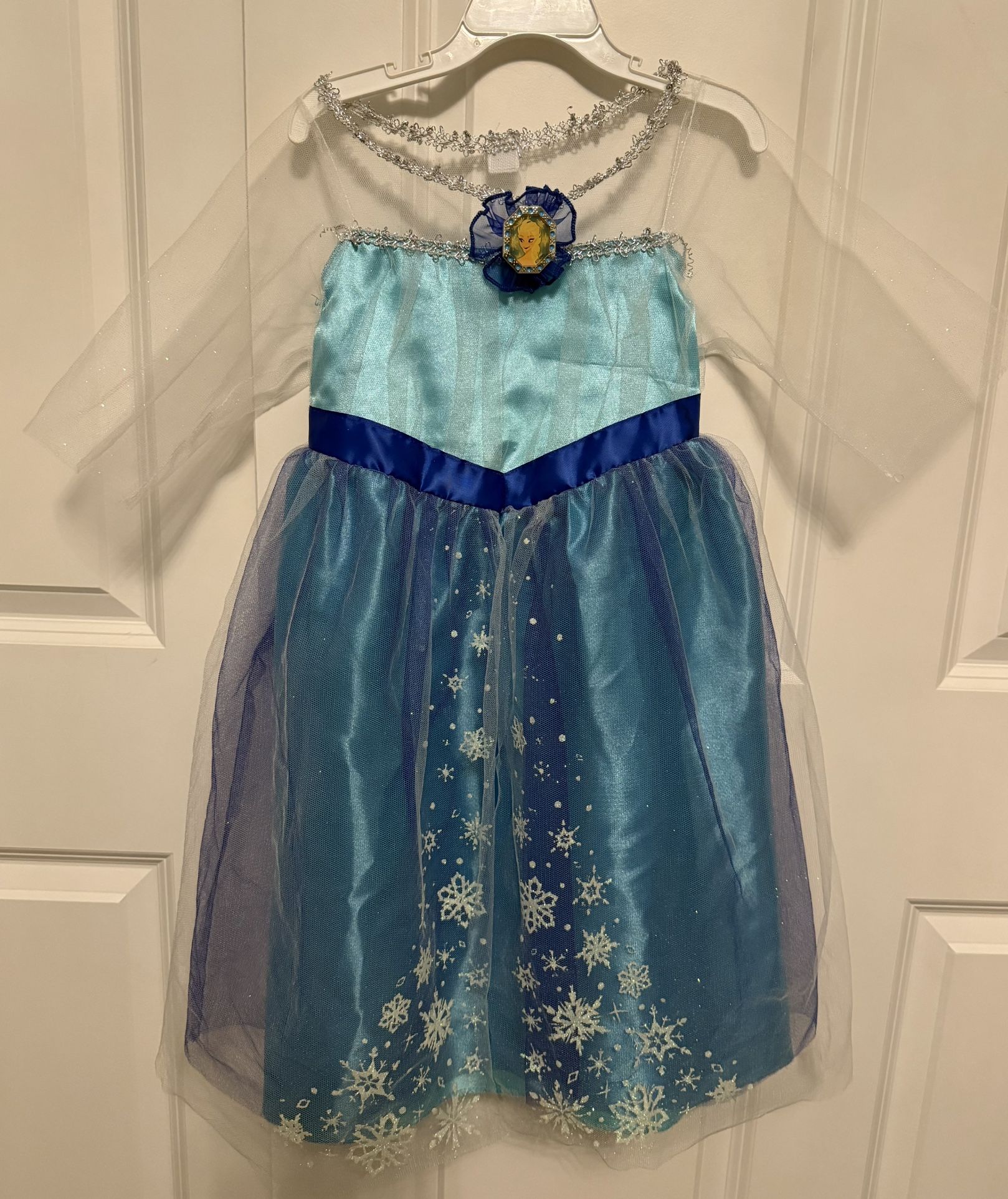 Elsa Disney Frozen Dress Size 4-6X