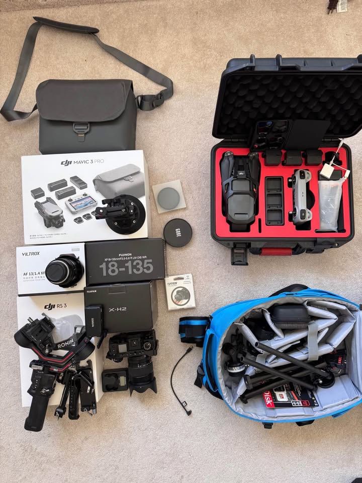 Ultimate Photo & Video Kit – Like New – Barely Used – Full Bundle