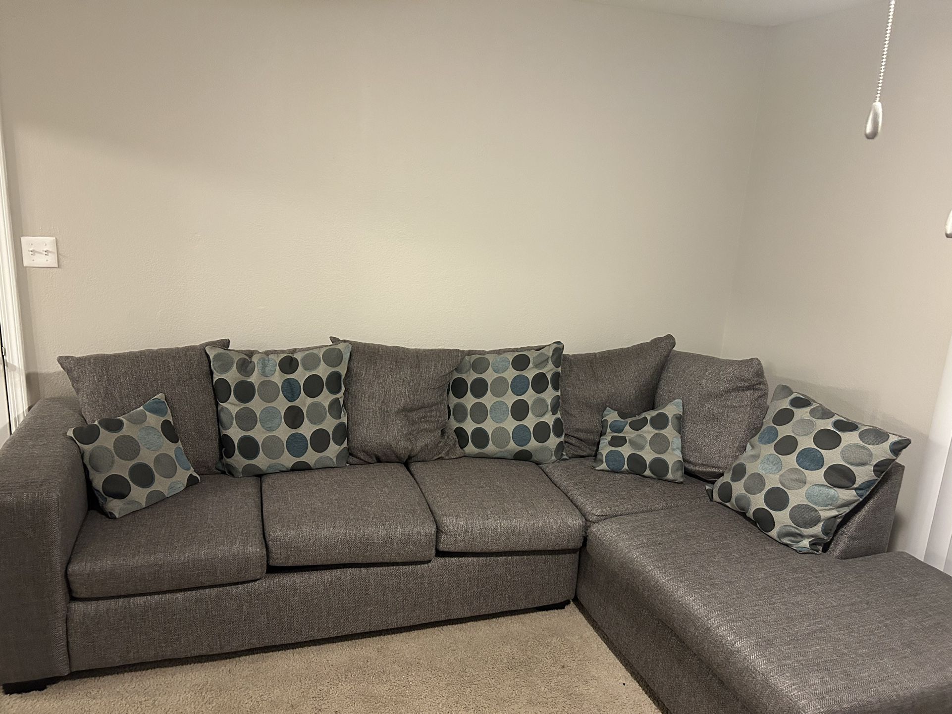 Gray Sectional Couch