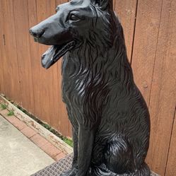 German Shepard Statue 