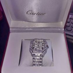 VVS moissanite Cartier (passes diamond tester)