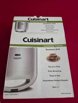 Cuisinart® Sandwich Maker
Cuisinart