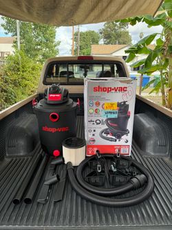 Shop-Vac 10-Gallon 5.5 HP Corded Wet Shop Vacuum with Accessories Included