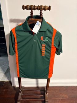 Miami Hurricanes Polo Shirt Small