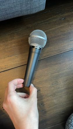 Shure SM48 microphone