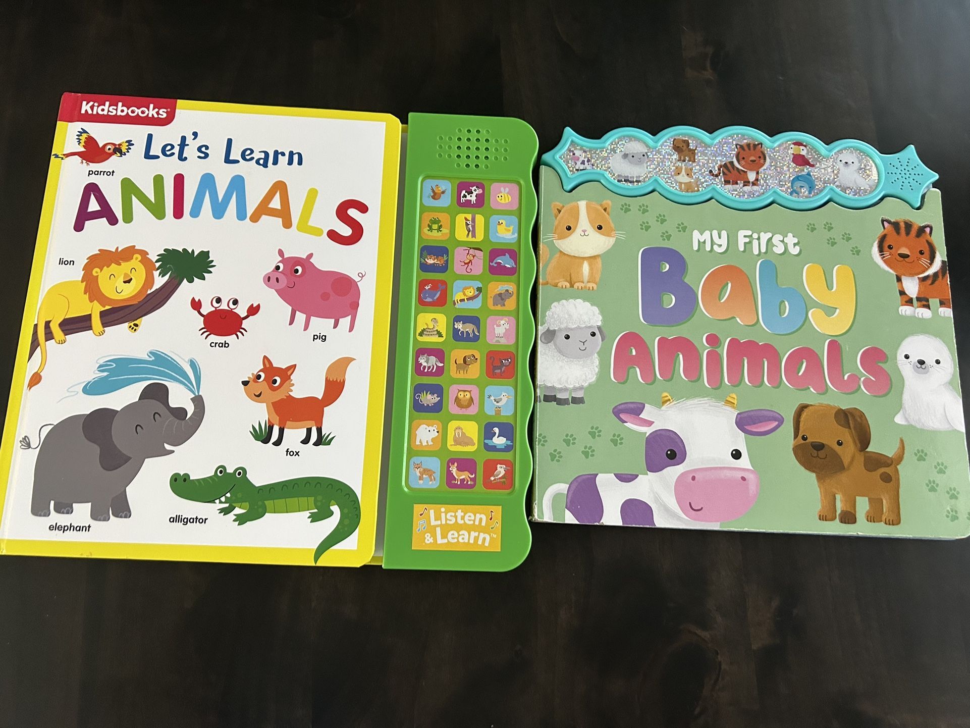2 Animal Sounds Baby Books