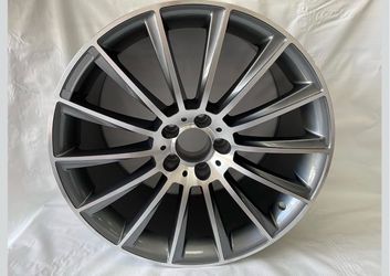 1pc Front 19” Wheel Rim – 5x112, 35mm Offset  Fits: Mercedes-Benz S550, S600, S63