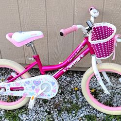 Joystar Angel 16" Girl's Bike With Front Basket 