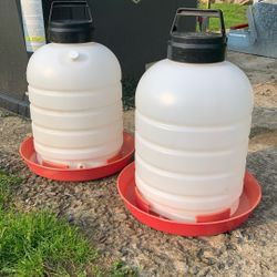 5 Gallon Poultry Waterers 