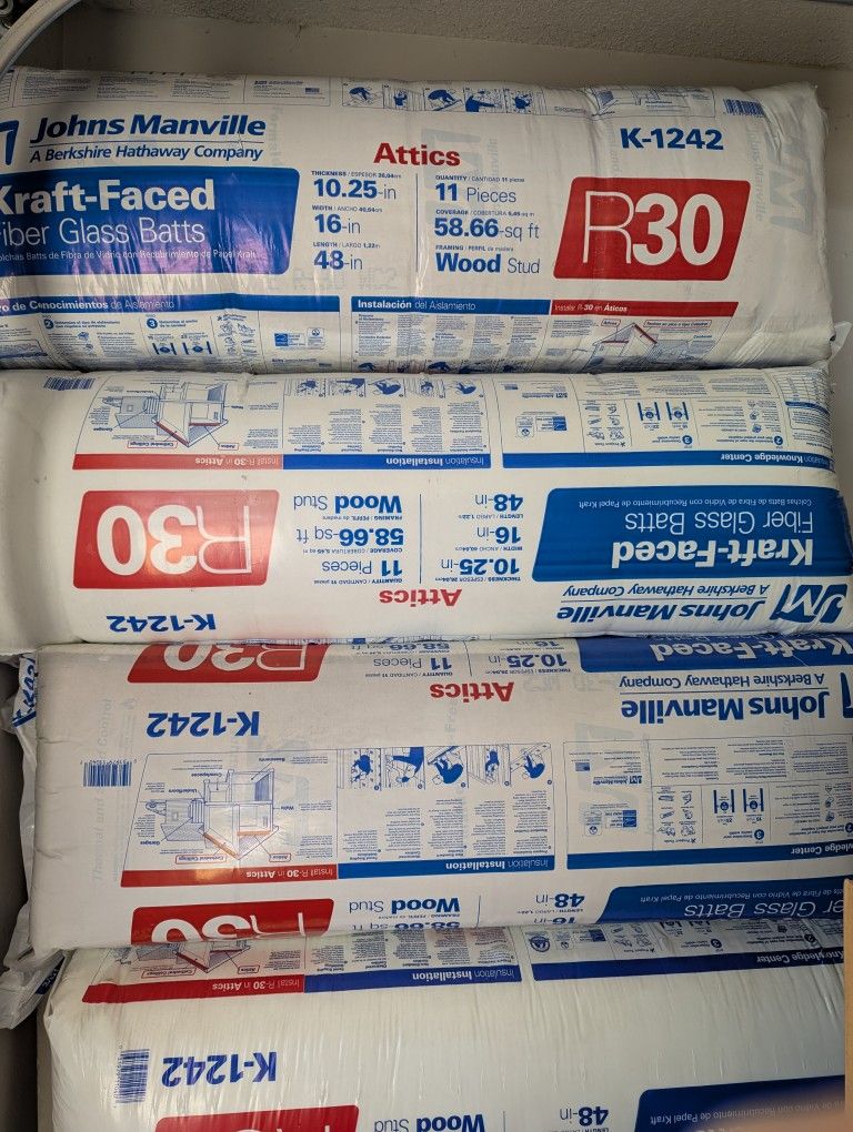 R-30 Kraft-faced Attic Insulation