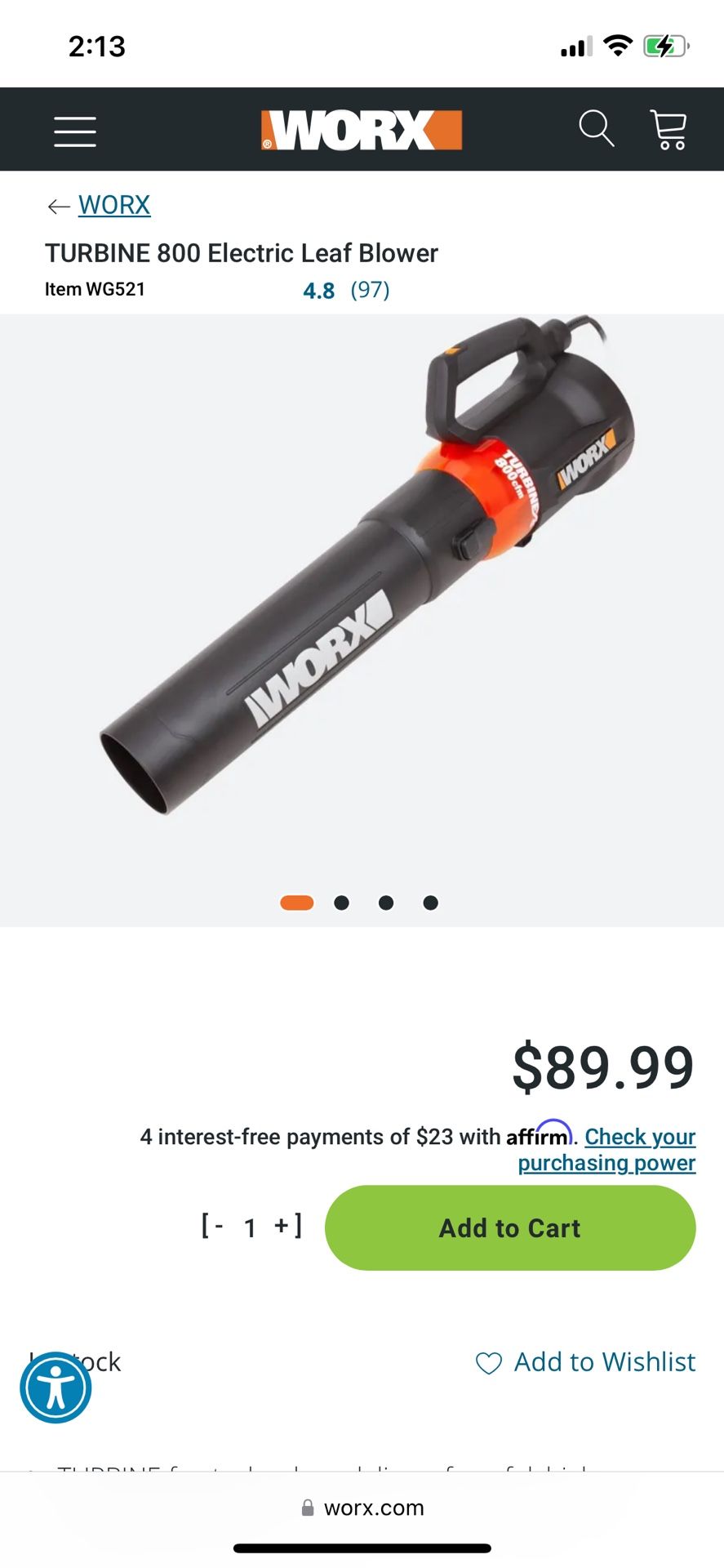Leaf Blower