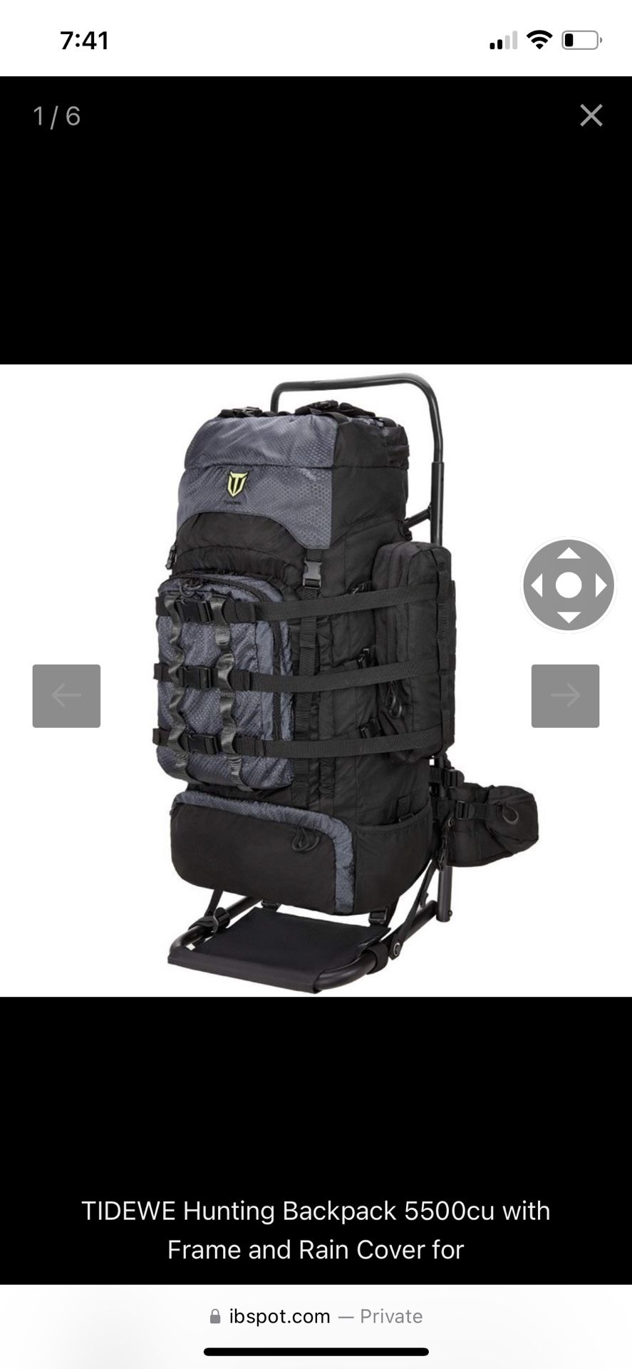 Tidewe hunting Backpack With Frame