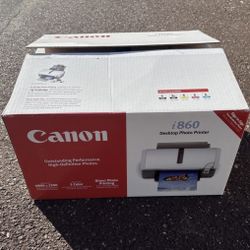 New Canon i860 desktop photo printer 