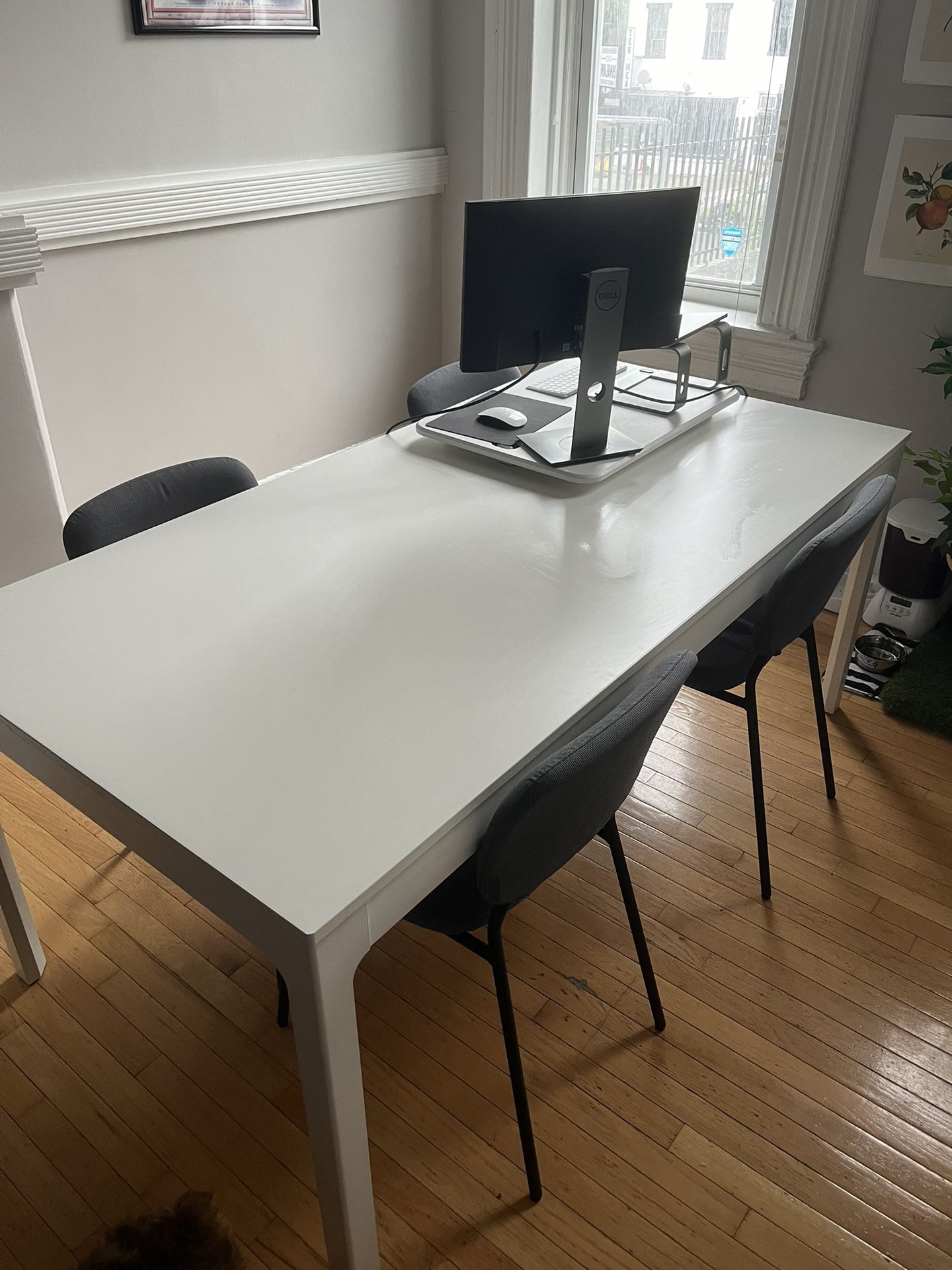 Extendable White IKEA Table