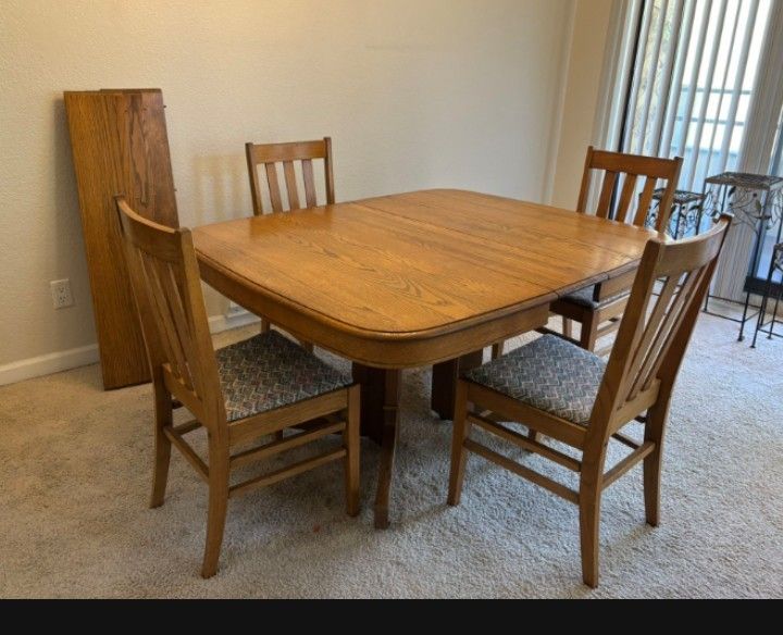 Dining Table, Dinning Table Solid Oak
