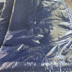 (14) Navy Blue Organza Table Runners, Graduation, Birthdays Decor