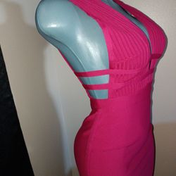 Pink Fiucha Elegant Dress 🩷 