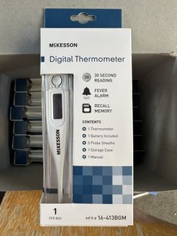 McKesson Digital Thermometer Kit