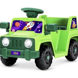 Brand new in unopened box Kids 6V Electric Ride On Car w/ Horn & LED Lights