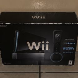 Nintendo Wii Video Game Console In Box