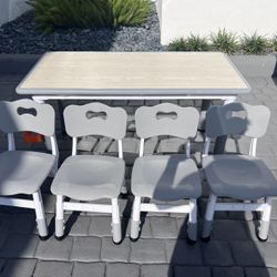 Kids Table With 4 Chairs 