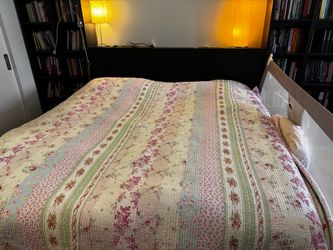 Free ikea Brimnes king size bed with drawers underneath