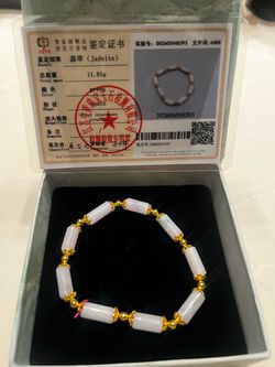 Jade jewelry bracelet