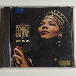 Queen Latifah Nature of a Sista CD 1991 Tommy Boy Hip Hop Rap Album TB