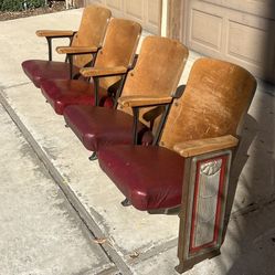 Vintage Auditorium Seats