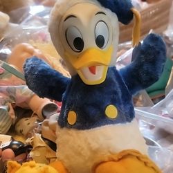 Vintage Disney Stuffed Donald Duck 50s/60s