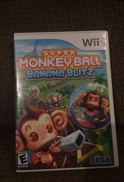 Super MonkeyBall Banana Blitz Nintendo Wii Game