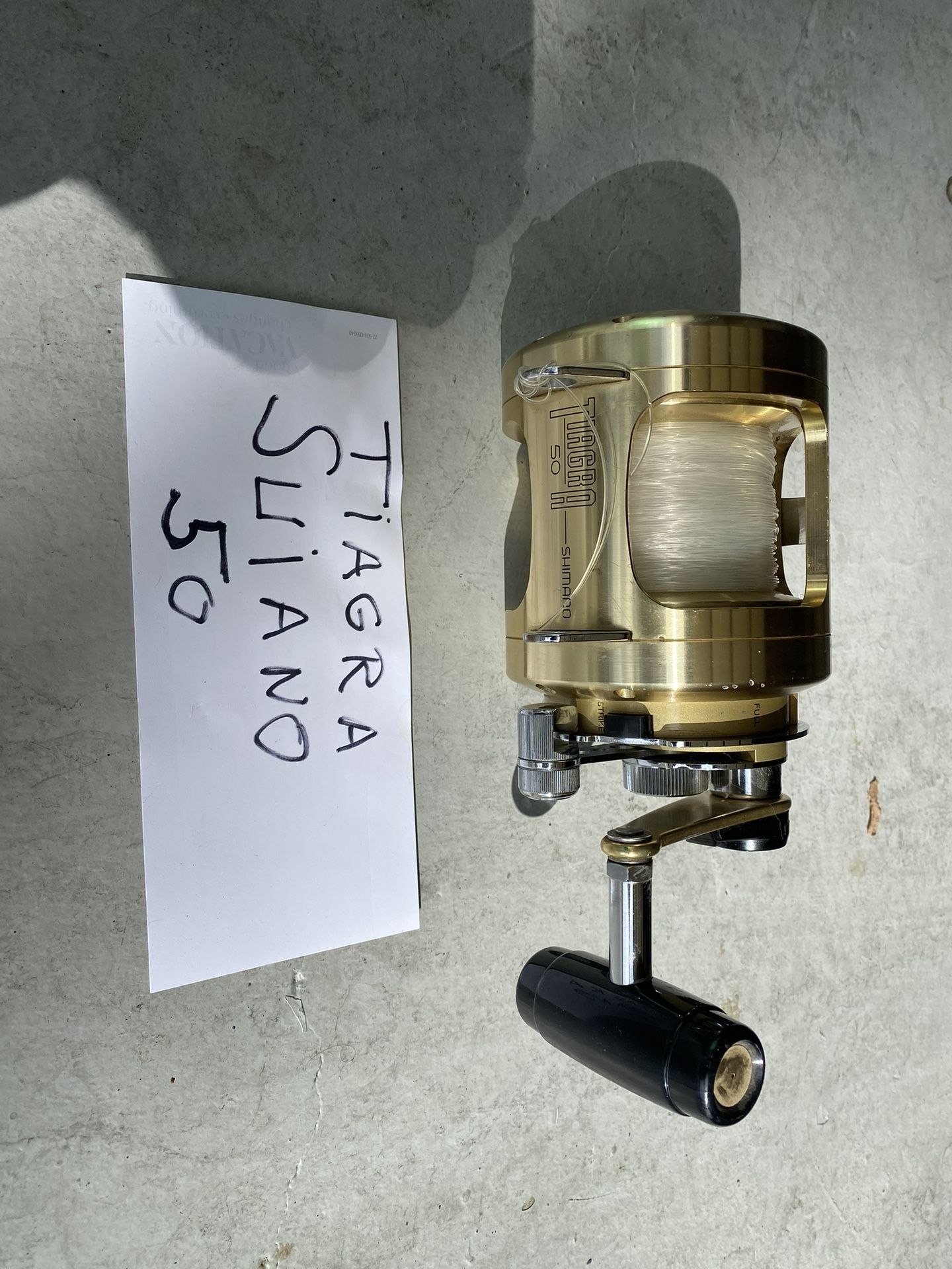 Shimano Tiagra 50 Salt Water Fishing Reel